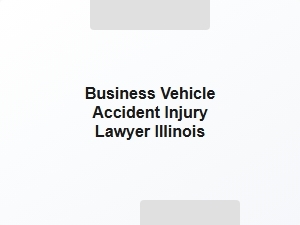 How an Illinois Business Vehicle Accident Lawyer Can Help
